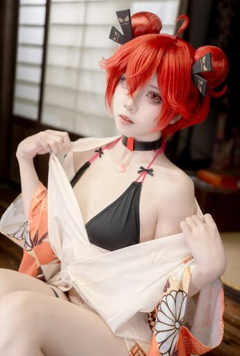 紙悅Etsu ko 番茄醬·溫泉[【50P】 - COSPLAY [50P]