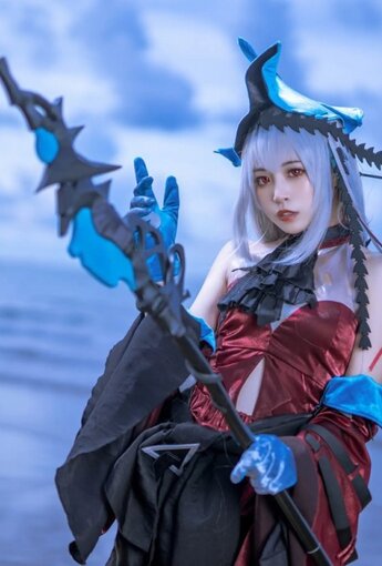 冉冉不甜v - 濁心斯卡蒂 【18P】 - COSPLAY [18P]