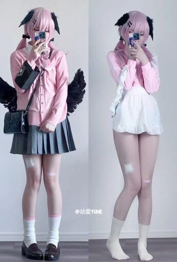 幼愛youmeko - 蔚藍檔案 下江小春 體操服 【26P】 - COSPLAY [26P]