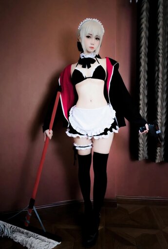 燜燜碳 FGO 黑呆女僕【21P】 - COSPLAY [21P]