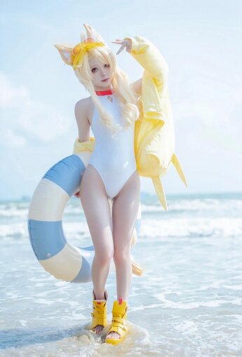 矢量魚 蔚藍檔案 百合園聖婭泳裝【65P】 - COSPLAY [65P]