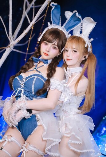 Le Josette - JoMiho Bunnies 【27P】 - COSPLAY [27P]
