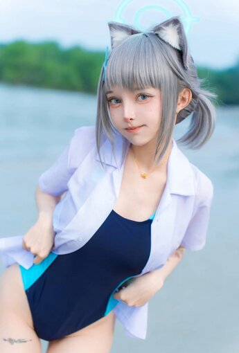Le Josette - Shiroko Beach 【32P】 - COSPLAY [32P]