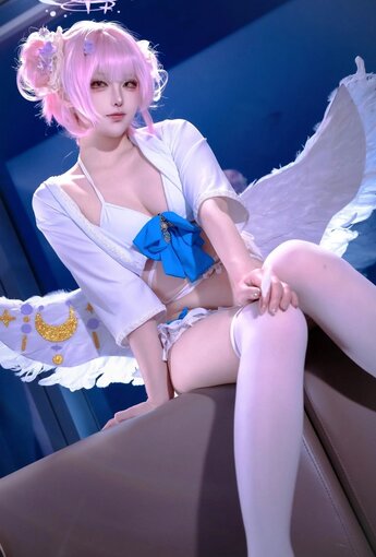 Tsuki 月隱 - 聖園未花 【16P】 - COSPLAY [16P]