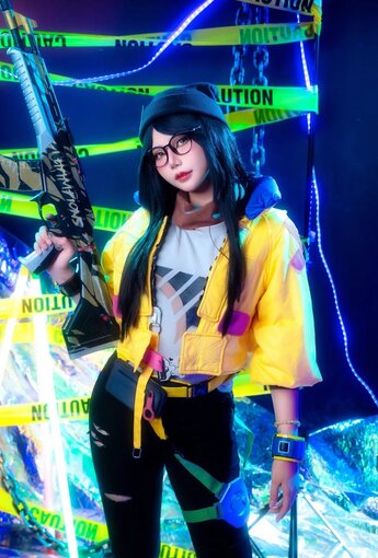 Miinmeow - Killjoy 【36P】 - COSPLAY [36P]