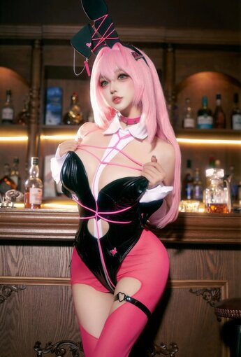 米線線薇爾維特 兔女郎【64P】 - COSPLAY [64P]