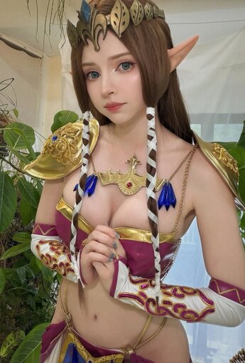 Peach milky - Zelda 【30P】 - COSPLAY [30P]