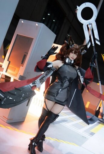 賢兒sherry - 明日方舟 安潔莉娜【21P】 - COSPLAY [21P]