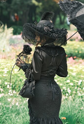 皮皮奶可可愛了啦 - 哥特未亡人 【39P】 - COSPLAY [39P]