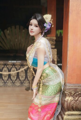 鹿八歲 傣族 【40P】 - COSPLAY [40P]