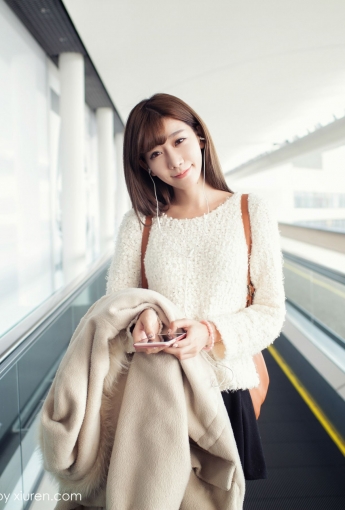网红陈潇《日本之旅街拍》 [爱蜜社IMiss] Vol.010 - [秀人套图]
