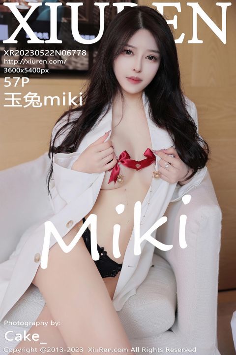 【XiuRen秀人網】2023.05.22 Vol.6778 玉兔miki【57P】 - XIUREN 秀人网