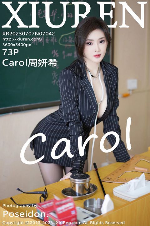 【XiuRen秀人網】2023.07.07 Vol.7042 Carol周妍希【73P】 - XIUREN 秀人网